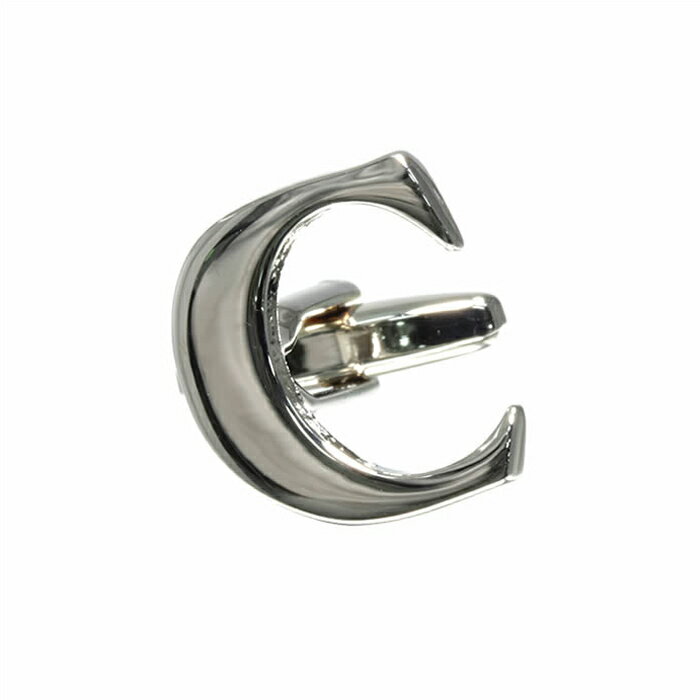 Rakuten - カフスボタン アルファベットC イニシャル ※バラ売り cufflinks カフリンクス メンズアクセサリー CF-150037[M便 1/10]