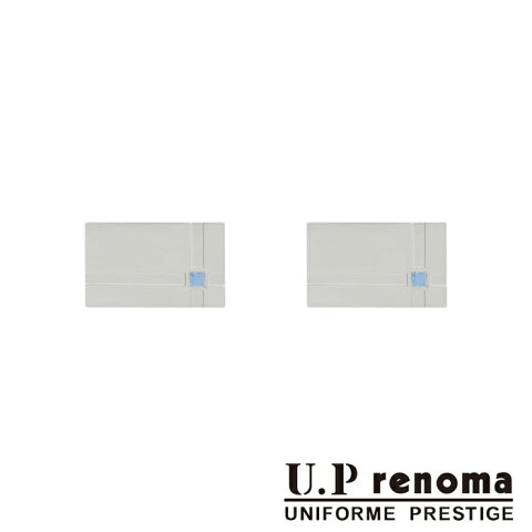 ユーピー レノマ ブラックレーベル カフス U.P renoma BLACK LABEL メンズ [renoma レノマ カフス カフリンクス カフスボタン 紳士用 男性用 フォーマル 結婚式 ビジネス ダブルカフス ジュエリー アクセサリー プレゼント ギフト シルバー 銀]