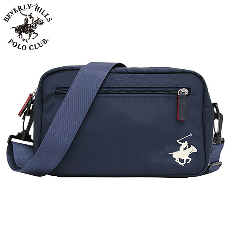 ビバリーヒルズ ポロ クラブ 鞄 BEVERLY HILLS POLO CLUB ショルダーバッグ ネイビ...