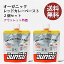 【送料無料】オーガニック レッドカレーペースト アウトレット 2個セット ご家庭で簡単に本格的なエスニックを作りましょう! レッドカレー 手作り