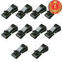 【楽天ランキング1位獲得】KALOLINNA ベルトクリップ 20MM 幅テープに適用 テープクリップ 10個セット 補助バックル 軽量 ベルト調整 リュック バッグ ラップ用 ウェビング 楽に固定する ブ