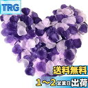 DEVENTORZ パープル 花びら 2000枚セット シルク バラ 花びら 造花 桜吹雪 バラの花びら プロポーズ 飾り ウエディング プロポーズ/結婚式/誕生日/お祝い/パーティー/誕生日/撮影など用 飾り 小物 (1000枚ダークパープル*1 +1000枚ライトパープル*1)