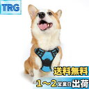 Rabbitgoo 犬 ハーネス 中型犬 13-20KG ソフト かわいい 犬用胴輪 引っ張り防止 負担が少ない首輪 サイズ調整可 夜間反射 抜けない 通気性 咳き込み防止 散歩 歩行補助 老犬介護 しつけ 運動向き 犬 小型犬 大型犬 柴犬 秋田犬 (ライトブルー M)