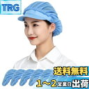 Maifunn 衛生キャップ 8枚セット キッチン 衛生帽子 メッシュ 工場 通気性 髪 ネット 無地 男女兼用 ライトブルー レディース メンズ MZ8018...