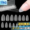 FINGOOO ネイルチップ 超薄 300枚 ロング クリア 長さ出し ミディアム 長さだし 付け爪 つけ爪 自然なフィット感 密着 (ポイントM)