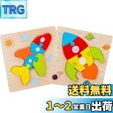 DELUXEFOX 木製パズル 2個セット 型はめパズル 赤ちゃん モンテッソーリ 知育玩具 1 2 3 歳幼児早期開発 形合わせ 形認識 色認知 色彩感覚 脳...
