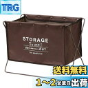 ベストコ 荷物置き 折りたたみ 幅42×奥行23×高さ32cm ブラウン セルフ・フロアーラック S 手荷物収納 ND-6121