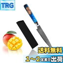Utaki 高級ペティナイフ 万能ナイフ 刃渡り115mm アウトドア用可能 野菜 魚 果物 肉 寿司に最適です ダマスカス67層(3)