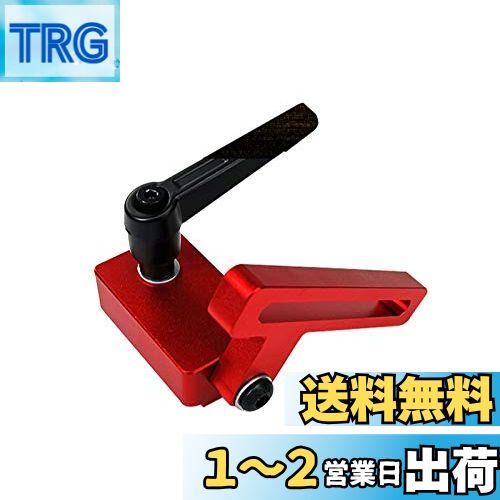 CarAngels 木工シュート 専用 リミッタ レッド マイタートラック 位置決め Tトラックストッパー テーブルソー用 (標準30型マイタートラック用)