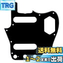 Musiclily Pro 10穴 65 60s ジャガーピックガードFender American 60s Jaguar用、黒3P