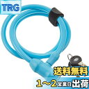 ブリヂストン(BRIDGESTONE) タフガードロック 自転車 鍵 ワイヤーロック ブルー 盗難防止 防犯 直径12×120cm WL-TGL12 A5213...