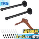 Sumnacon パイプ型 ウォールハンガー 壁掛けラック 衣類ハンガーラック 服掛けラック タオル掛け 壁 ネジ 焼付け塗装 錆びにくい アンティーク調 寝室...