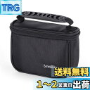 SMALLRIG カメラケース カメラ収納バッグ軽量 一眼レフ カメラバッグ 通気性メッシュ付き ナイロンハンドバッグ収納ボックス ダブルジップ(ブラック) -...