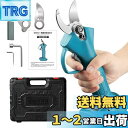 Elikliv 充電式剪定ばさみ 電動剪定バサミ 剪定 ブラシレスモーター採用 開き口30mm 高枝切りの延長ポールと接続可能 4段階開き角度調整可能 電動剪定ばさみ コードレス 18Vバッテリーに対応 剪定 ハサミ 庭木/枝切り/果樹用 剪定鋏 軽量 片手操作 園芸用剪定用具 【本体
