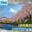 【送料無料】U-SITU タペストリー 壁掛け 壁飾り 富士山 河津桜 桜舞い 自然景色 オシャレ 背景 多機能 布ポスター インテリア 雰囲気転換(サイズ:長さ150cm x 幅200cm)カラー:GT0032B