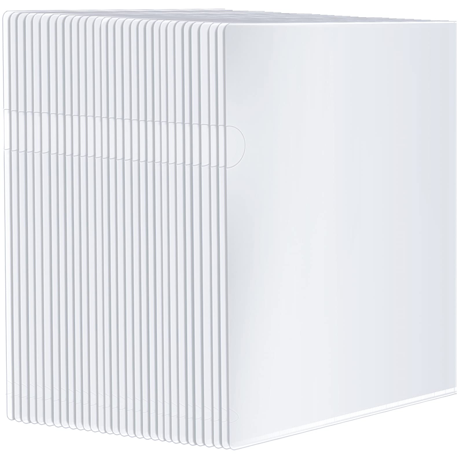 【送料無料】クリアホルダーA4 Leobro クリアファイル 透明 (乳白) クリアー 30枚 0.23mm厚 書類整理 資料収納 書類保護