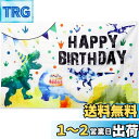 Lausatek バースデー タペストリー 誕生日 飾り付け 恐竜 誕生日 フォトポスター 写真背景 バースデー 飾り シンプル おしゃれ おうちスタジオ Happy Birthday パーティー 男の子 子供
