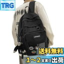 【ZESU】韓国リュック 大容量 通勤通学学生 男女兼用カジュアルバッグ 高校生 レディース (ブラック)