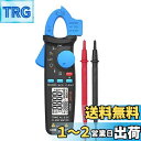 Simble テスター デジタル クランプメーター 6000 カウントオートレンジクランプ 電流計 AC/DC電流 周波数 温度 抵抗 連続性 静電容量 ACM...