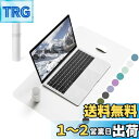 YSAGi デスクマット マウス対応 レザー デスクマット 大型マウスパッド 裏面はスエード 滑り止め 厚さ2mm 防水 防油 断熱 お手入れ簡単 オフィス 自宅用 装飾用 デスクパッド(ホワイト,60*35cm)(3)