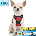 Rabbitgoo 犬 ハーネス小型犬 5-15KG ソフト かわいい 犬用胴輪 引っ張り防止 負担が少ない首輪 サイズ調整可 夜間反射 抜けない 通気性 咳き込み防止 散歩 歩行補助 老犬介護 しつけ 運動向き 犬 中型犬 大型犬 柴犬 秋田犬(レッド XS)