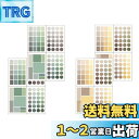 WIICOYK 4色 多機能 シール ステッカーセット 丸型 四角型 ステッカー カラーラベル インデックス ノート 手帳シール 名前タグ ギフトシールDIY ...