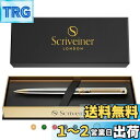 Scriveiner ボールペン 最高級 24金仕上げ シュミット 黒リフィル 最高のボールペンギフトセット 男女 ビジネスマン 役員 オフィスに最適 (シルバ...