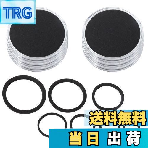 【送料無料】PATIKIL コインスナップホルダー 6個 シルバードルコインホルダー コレクター用 コインケ..