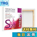 【送料無料】HANSILK 張りキャンバス S20 キャンバス 正方形 画材 絵画ボード 中目 油彩・アクリル兼用 200mm*200mm 4枚セット