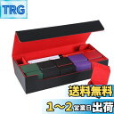 デッキケース トレカケース カードケース プレマ ダメカン 収納ケース トップローダー収納 「 遊戯王 ポケカ MTG 各種 カードゲーム に使用可能 」(黒(...
