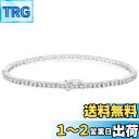 KRKC&CO 2mm テニスブレスレット レディース ブレスレット S925シルバー ジルコニア ホワイトゴールドメッキ CZダイヤ 腕輪 メンズ ブレス ヒ...