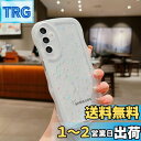 QLTYPRI Galaxy A55 5G ケース クリア TPU カバー ウェーブ おしゃれ 韓国 可愛い ウェーブ グリッター 透明 薄型 軽量 耐衝撃 滑り止め (SC-53E / SCG27) スマホケース ワイヤレス充電対応 ストラップホール付き ギャラクシーA55 ケース 6.4インチ 対応 - クリア
