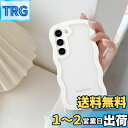 QLTYPRI Galaxy A55 ケースクリア SC-53E / SCG27 TPU バンパー ウェーブ おしゃれ 韓国 可愛い ケース 透明 薄型 軽量 耐衝撃 スマホケース ワイヤレス充電対応 ストラップホール付き ギャラクシーA55 5G ケース 6.6インチ 対応 - ホワイト