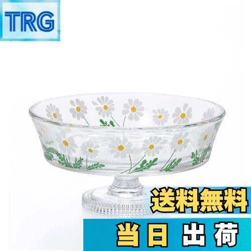 【送料無料】アデリア(ADERIA) アデリアレトロ 脚付きデザート グラス浅型 野ばな 225ml 化粧箱入 日本製 昭和 ガラス 食器 おしゃれ かわいい ...