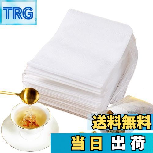 【送料無料】DEVENTORZ お茶バッグ お料理パック 100枚 使い捨て ティーバッグ 空の袋 不織布 巾着袋 ..