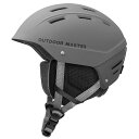 OUTDOORMASTER スキー ヘルメット アジアンフィット スノーボード ヘルメット バイザー付き スノーヘルメット 通気スイッチ 全方位調整アジャスター 高密度EPS スキー用ヘルメット 3D保護クッション 取り出し可能 洗濯可能 大人用 男女兼用 6色