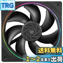 Thermalright TL-S12 cpuファンケースクーラーpwmファン,絞り光エフェクト、4ピンpwmコネクタargb開口部付きコンピュータファン,1500 rpmスピードpc冷却ファン(120mm,ブラック)