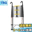 【送料無料】DayPlus伸縮はしご4.4M 伸縮梯子多機能 ステンレスはしご アルミ製のはしごではない 自動ロック スライド式 持ち運びやすい 折り畳み 伸縮自在 梯子 室内室外両用 スライド式 フック付き