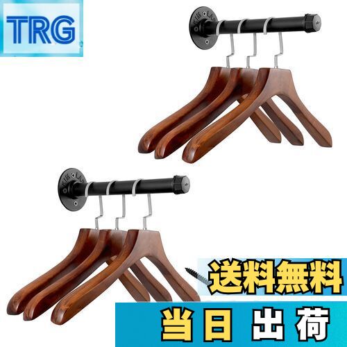 【送料無料】Sumnacon パイプ型 ウォールハンガー 壁掛けラック 衣類ハンガーラック 服掛けラック タオル掛け 壁 ネジ 焼付け塗装 錆びにくい アンティ...