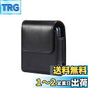Toprime ガラケー ケース ベルト 縦型装着 galaxy z flip3 ケース撥水 ベルトケース 兼容 携帯ケース ブラック スマホポーチ 腰に付ける ベルトホルダー おしゃれ ベルトポーチ 本革製 スマホベルトケース 折りたたみスマホケース