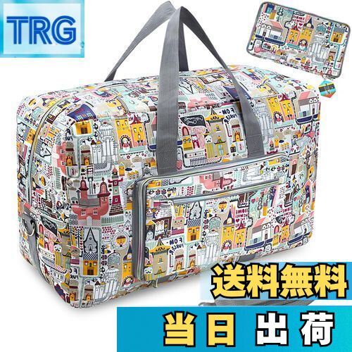 【送料無料】Leweet ボストンバッグ 大容量 旅行バッグ 折りたたみ ボストンバッグ 50L 軽量 撥水 入院バッグ 可愛い ボストンバッグ レディース 旅行カバン 大容量 靴収納旅行バッグ スーツケース固定/機内持ち込み/修学旅行1泊 2泊 トートバッグ 大容量 ボストンバッグ 2