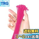 【送料無料】TORMENナイロン結束バンド 耐候性タイプ 室内 室外用 配線整理 ケーブルまとめ 3×20 100本入 (ピンク)