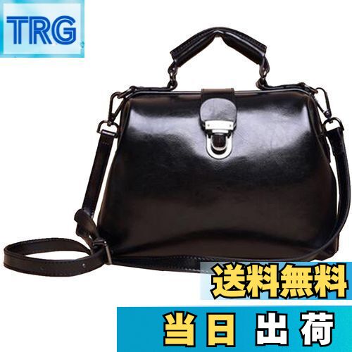 【送料無料】[MRYAOJONEZCW] トートバッグ レディース 本革 がま口 バッグ ドクターバッグ 女性用ビジネス 通勤 レディース リクルート 大容量 ブラック