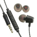 オーム電機 AudioComm シングルインナーホン ブラック HP-B171N-K 03-2432 OHM
