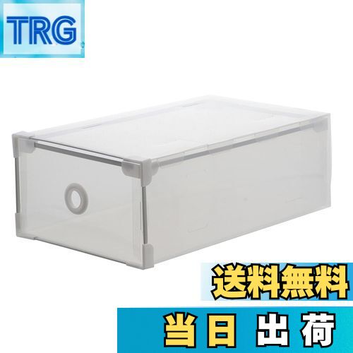 【送料無料】ベストコ シューズボックス 収納 ドロワー ユニセックス ND-9186 クリア