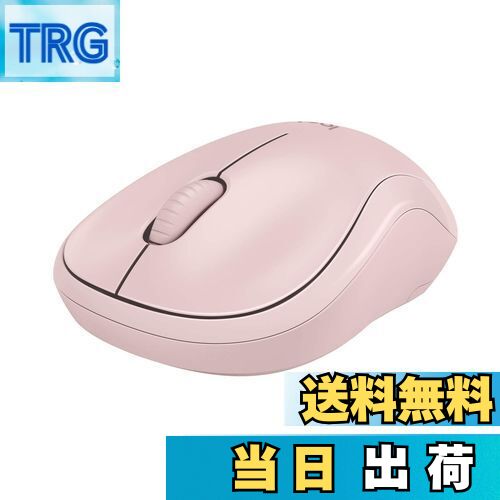 【送料無料】ロジクール ワイヤレスマウス 無線 静音 M221RO 小型 左右対称 ローズ M221 ワイヤレス マウス windows mac chrome 国内正規品