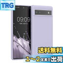 【送料無料】kwmobile スマホケース Google Pixel 6a対応 ケース - 耐衝撃 滑り止め ソフト TPU シリコン - ラベンダー
