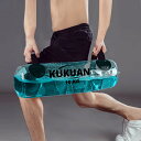 KUKUAN ウォーターバッグ トレーニング筋トレ器 10kg/20kg//35kg 体幹トレーニング 強化核心肌肉 ウォーターウェイト 簡単設計 ウォーターダンベル 目盛り線 フットポンプ付き (白い色, 10kg)