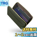 【整理収納アドバイザー監修】 RIMARUHE 通帳ケース (レディース専用)【本革xYKKのゴールドファスナーx磁気不良防止機能】 (ダークグリーン)