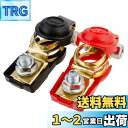 GTIWUNG バッテリーターミナル 電池ターミナルクリップ 自動車バッテリー端子コネクタ カーバッテリー端子クランプ バッテリー端子 絶縁保護カバー付き 赤&黒 2個 調整可能